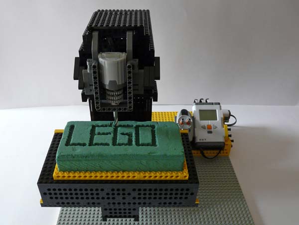 Lego mindstorms nxt CNC-Fräse