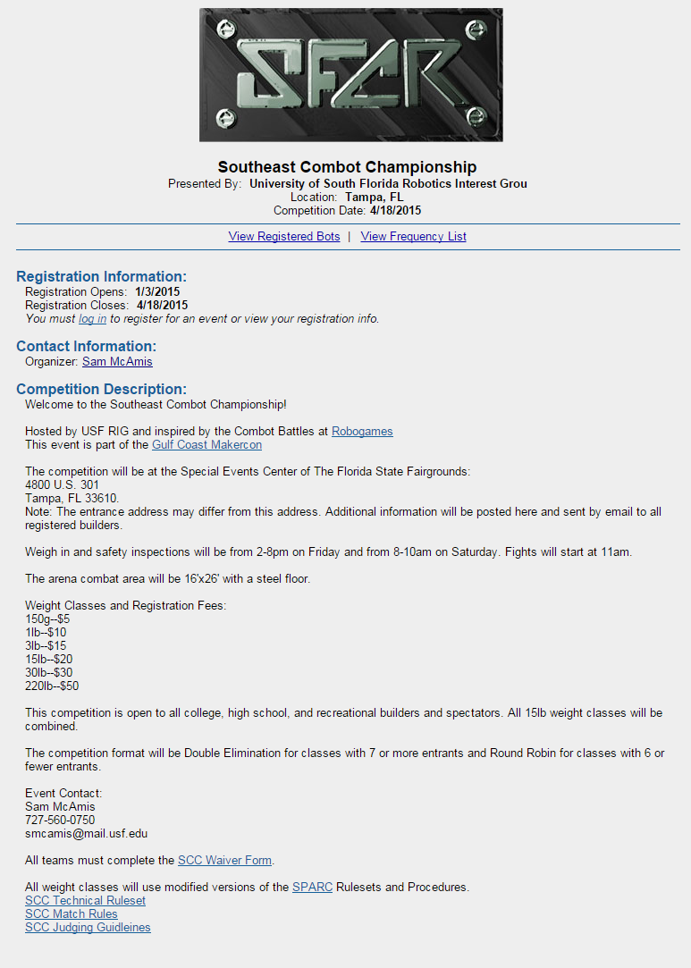 Southeast Combot Championship