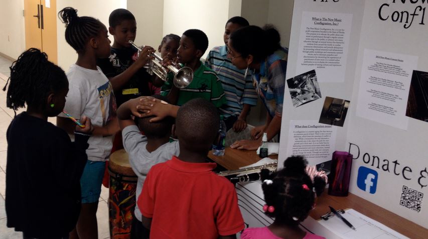 Instrument petting zoo